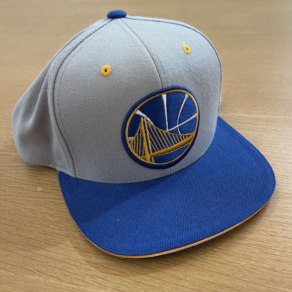 Mitchell & Ness Golden State Warriors NBA Basketball Snapback Hat Cap - Picture 1 of 9